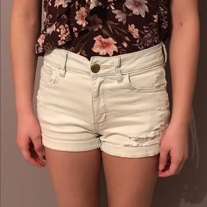 High waisted shorts